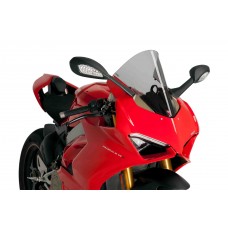 PUIG R-Racer Windscreen for Ducati Panigale V4 / S / SP (2020+ ) and V4 R (2019+)